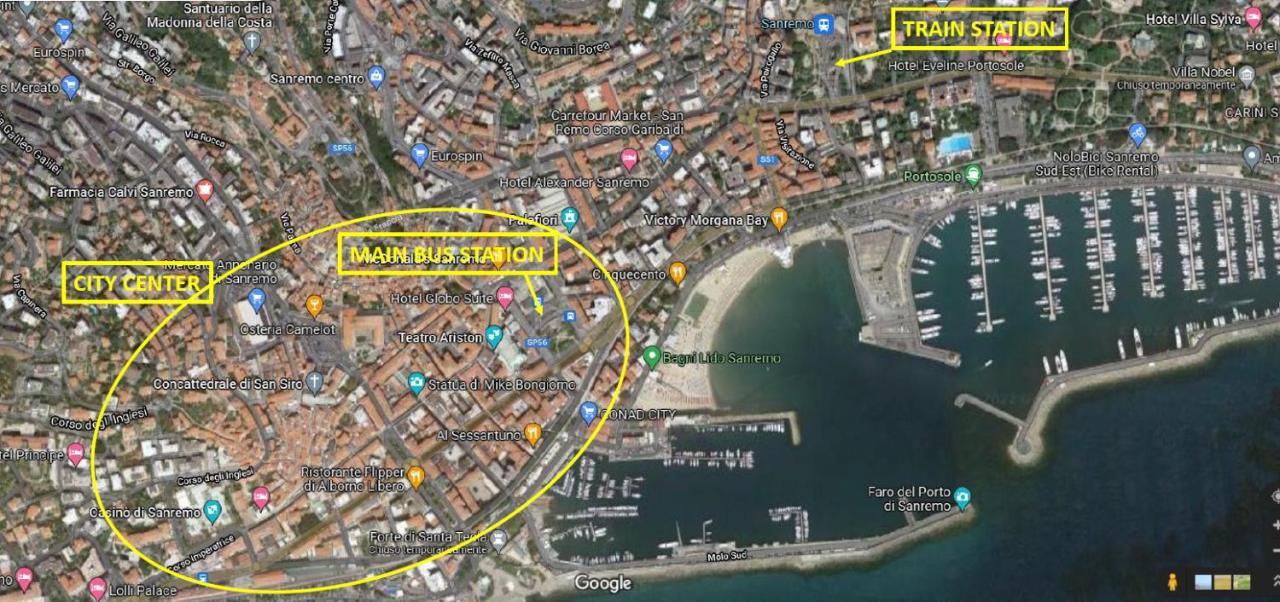 Casa Fiorenza Parcheggio Privato Сан Ремо Екстериор снимка