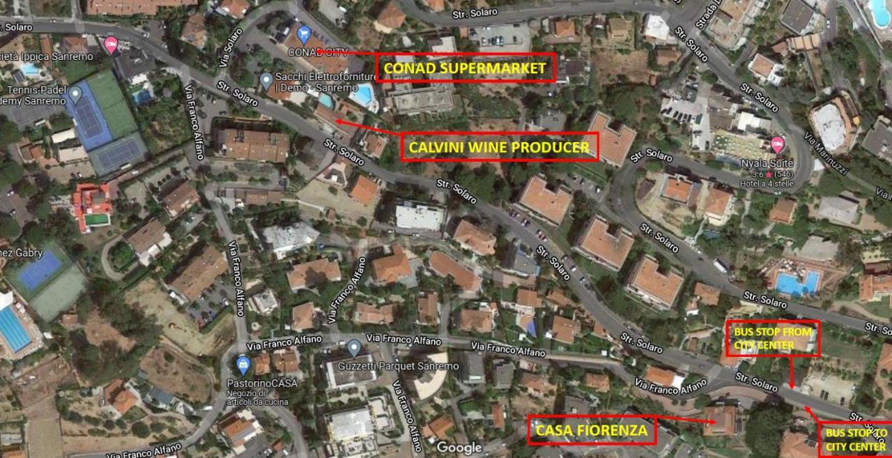 Casa Fiorenza Parcheggio Privato Сан Ремо Екстериор снимка